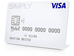 SIMPLYCARD | Visa Card - Kreditkarte